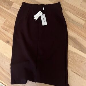 Jason Wu brown skirt